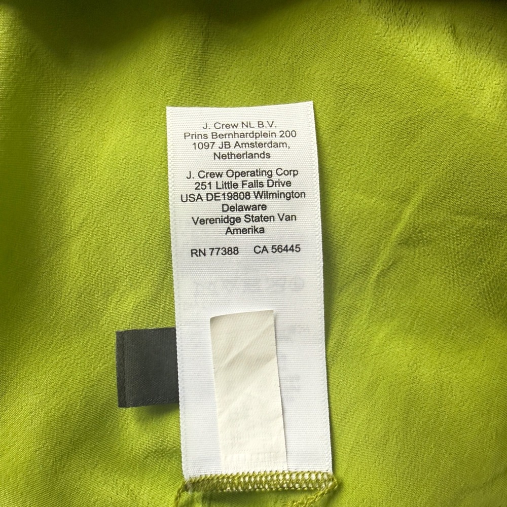 J crew collection green skirt slip NWT M - Picture 7 of 7